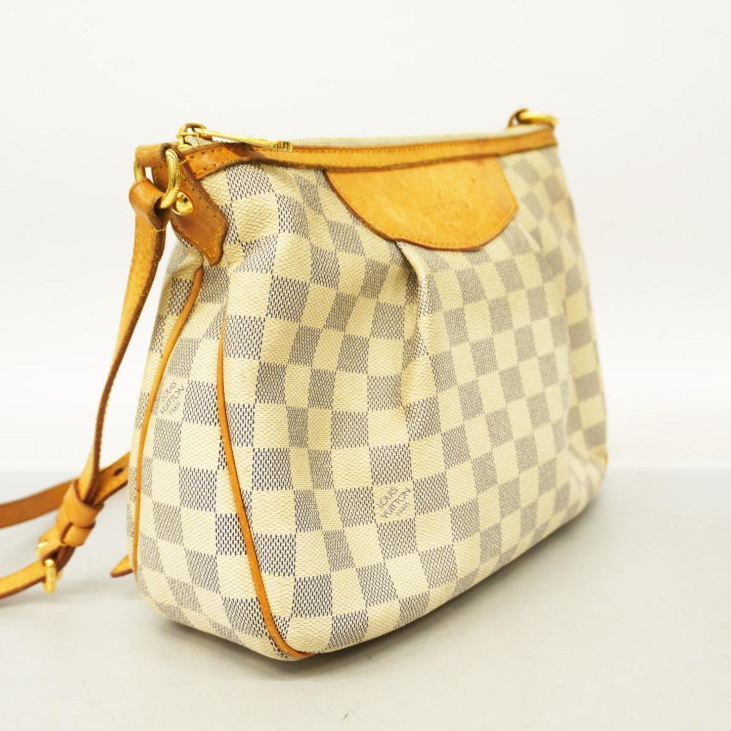 Louis Vuitton Siracusa  Canvas Shoulder Bag ()