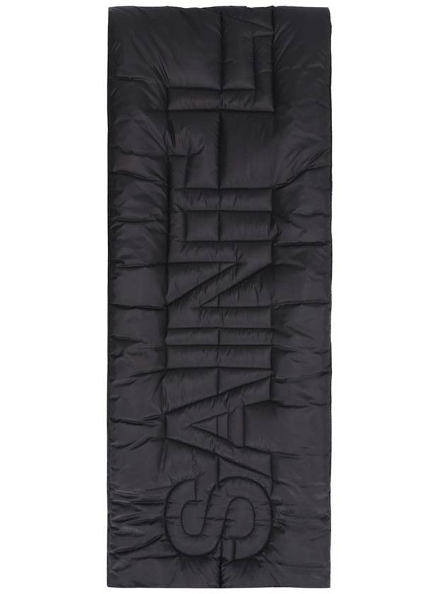 Luxury Saint Laurent Muffler Scarf 7579543YO01 1000 BLACK