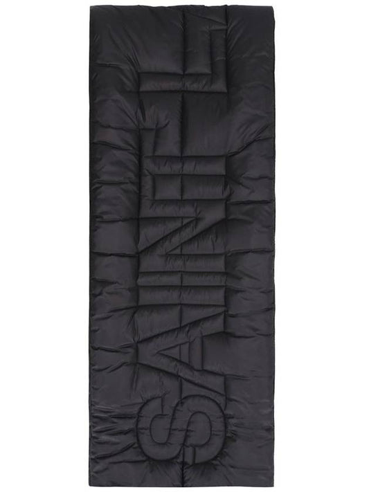 Luxury Saint Laurent Muffler Scarf 7579543YO01 1000 BLACK