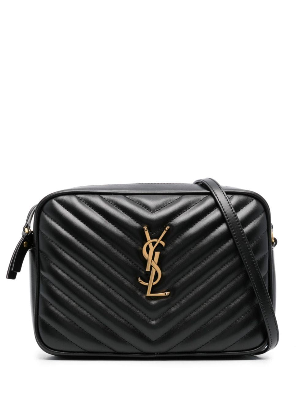 Luxury Saint Laurent Women's Lou Camera Bag in Nero | 761554DV707
