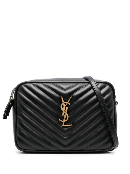 Luxury Saint Laurent Women's Lou Camera Bag in Nero | 761554DV707