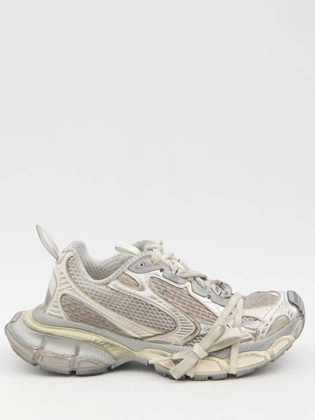 Luxury Balenciaga 3XL Mesh Panel Low Top Sneakers Grey