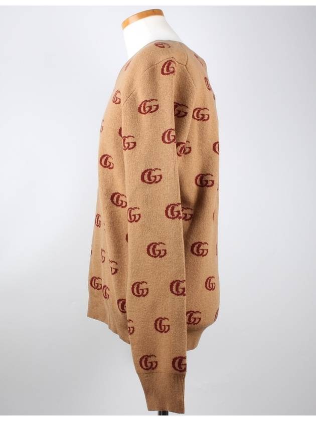 Luxury Gucci Trending 2025 Jacquard wool V neck sweater