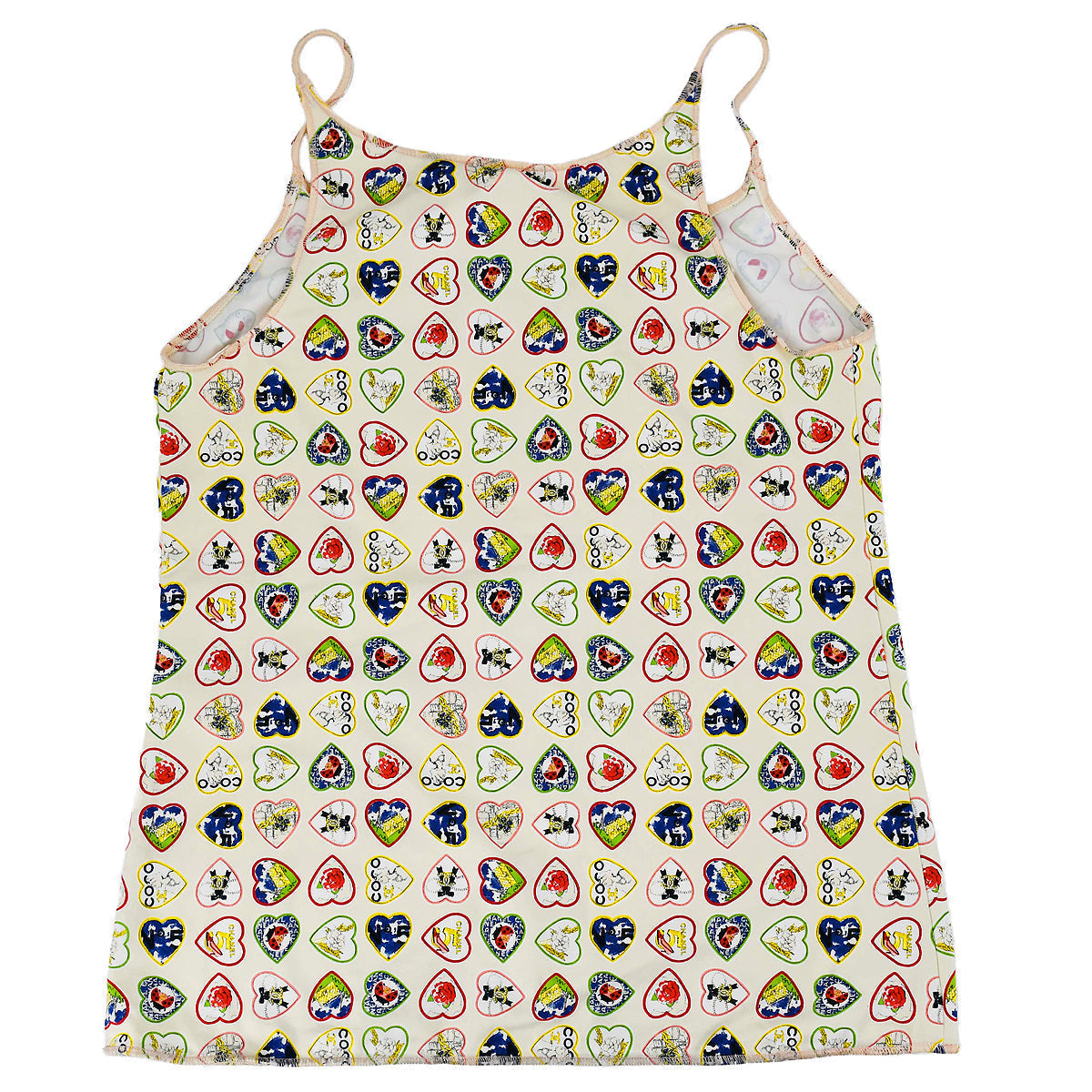 Luxury Chanel 2006 spring Valentine heart-print cami top #38