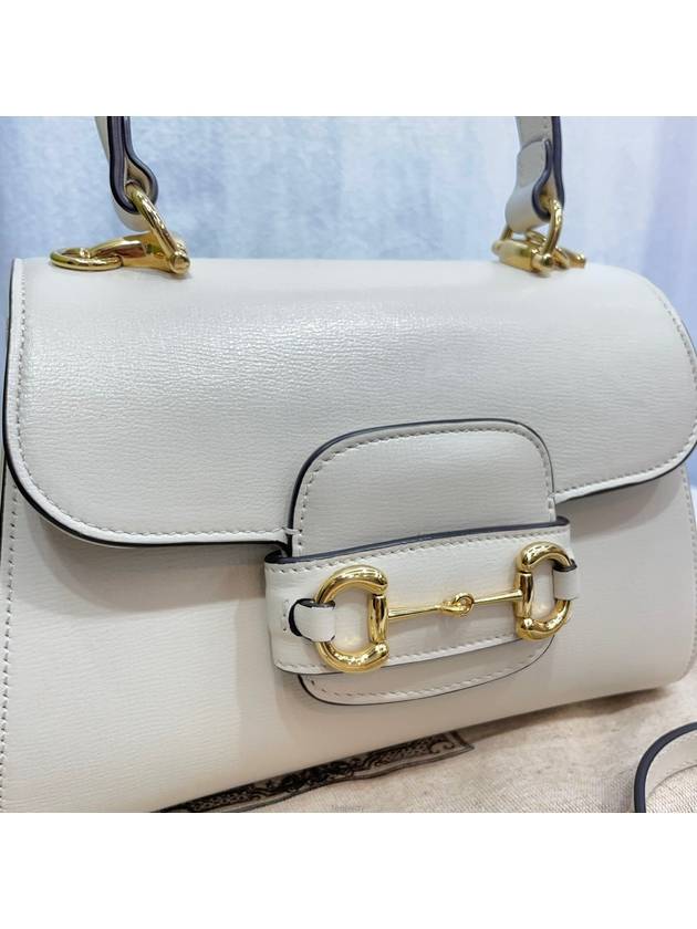 Luxury Gucci Trending 2025 703848 Horsebit 1955 Top Handle Mini Shoulder Bag