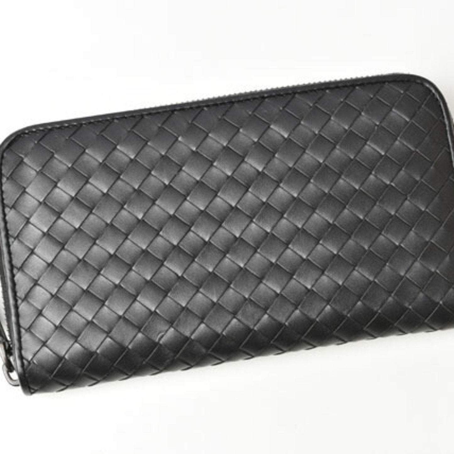 Luxury Bottega Veneta Leather Long Wallet (Bi-Fold) ()