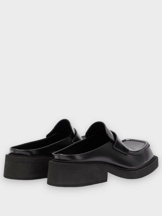 Luxury Balenciaga Inspector 40MM Leather Bloafer Black