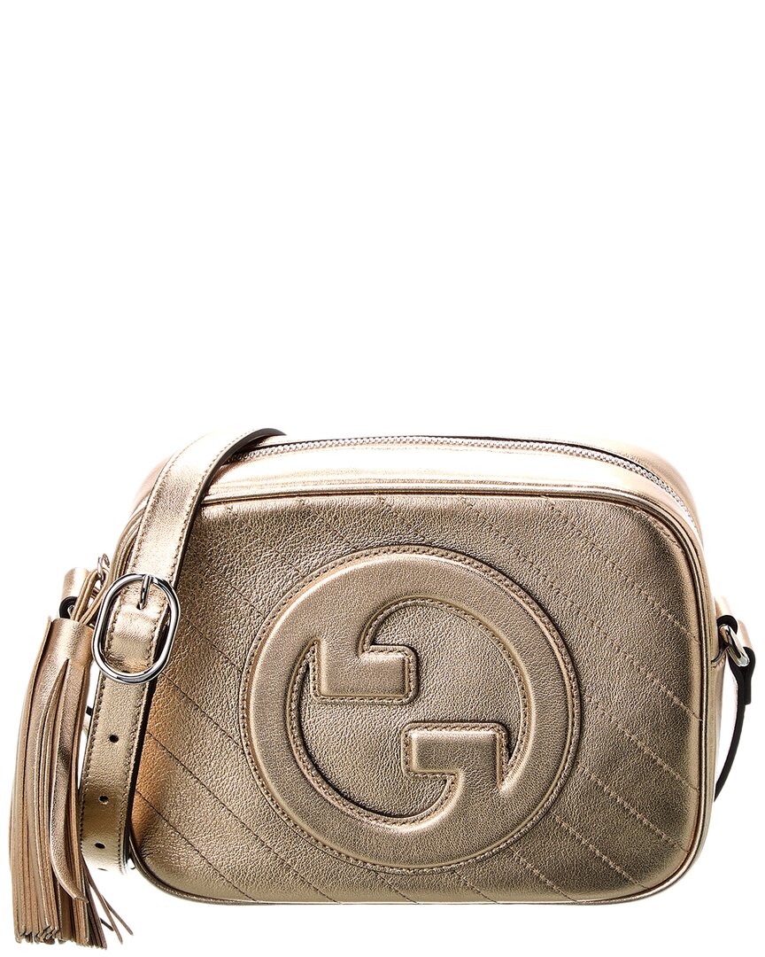 Luxury Gucci Trending 2025 Blondie Small Leather Shoulder Bag
