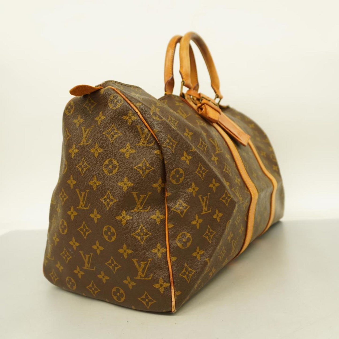 Louis Vuitton Keepall 50  Canvas Travel Bag ()