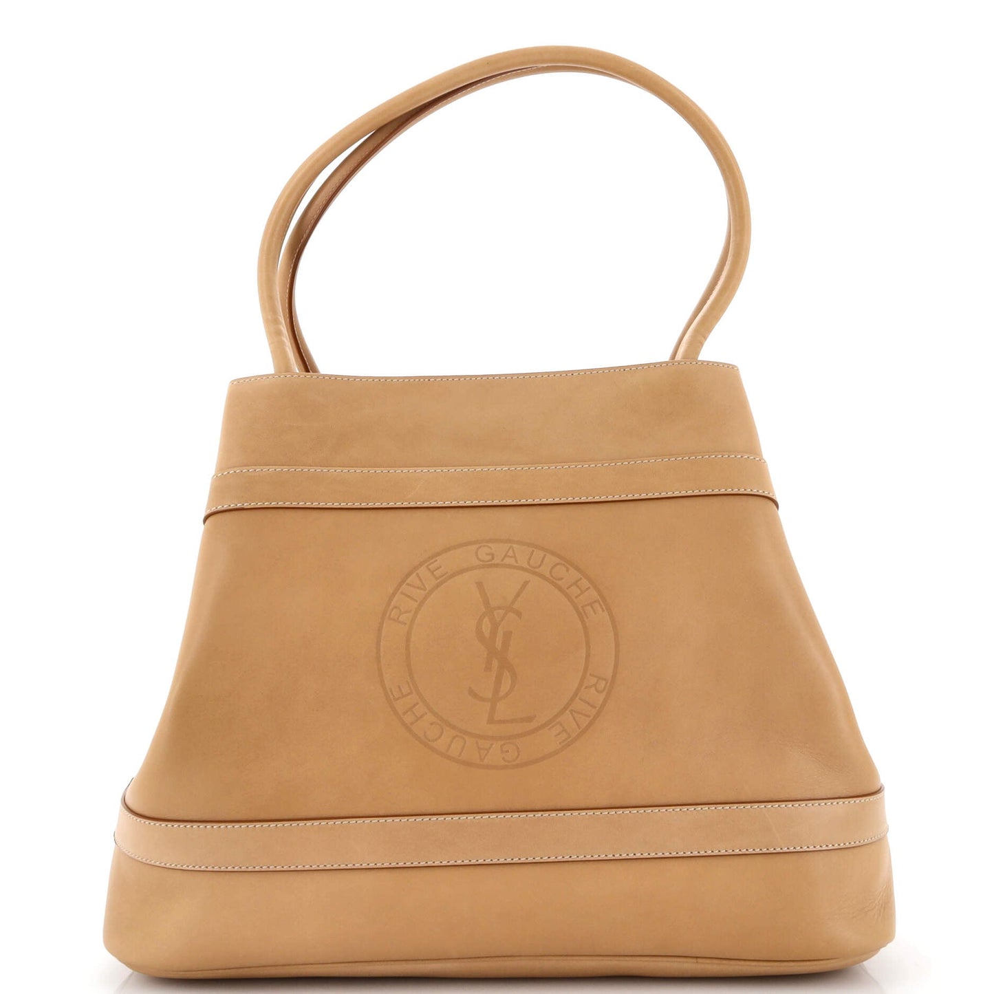 Luxury Saint Laurent Rive Gauche Tote Bag Leather Large
