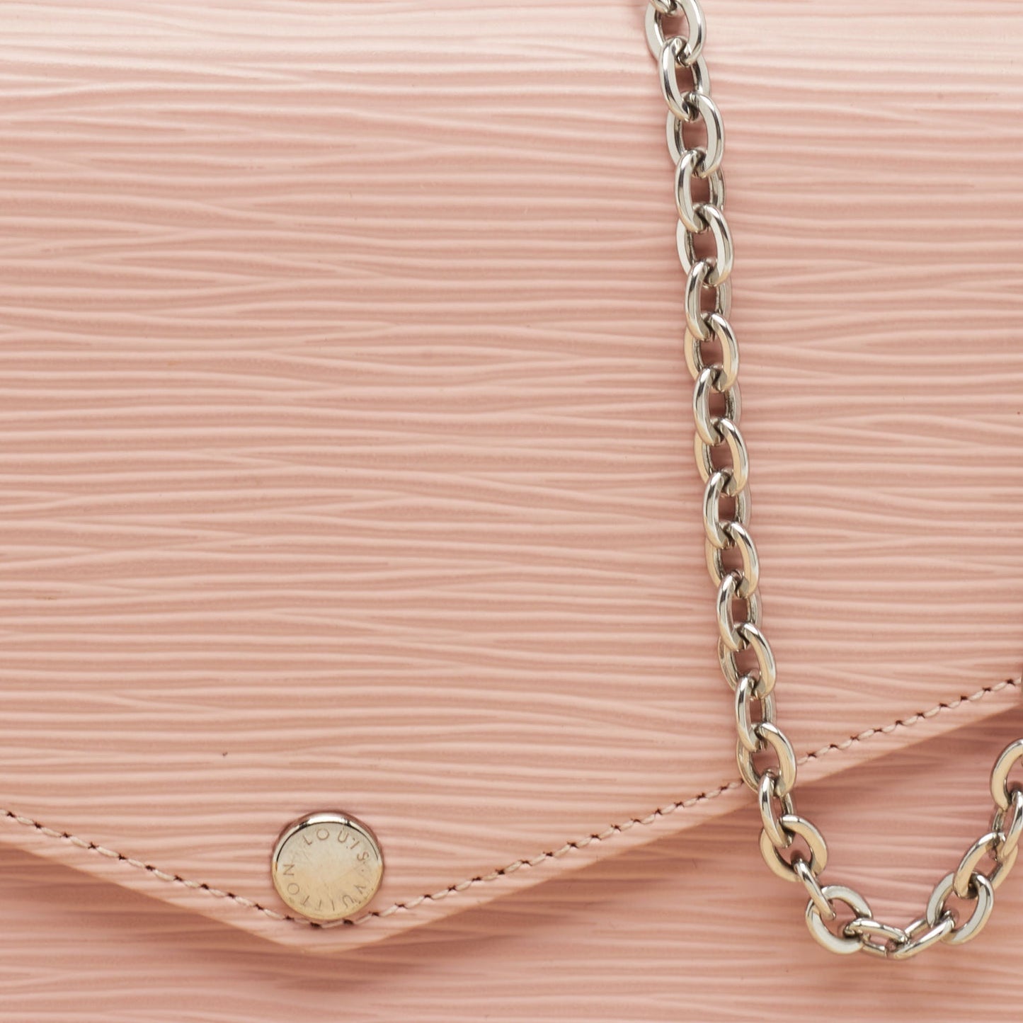 Louis Vuitton Rose Ballerine Epi Leather Pochette Felicie Bag