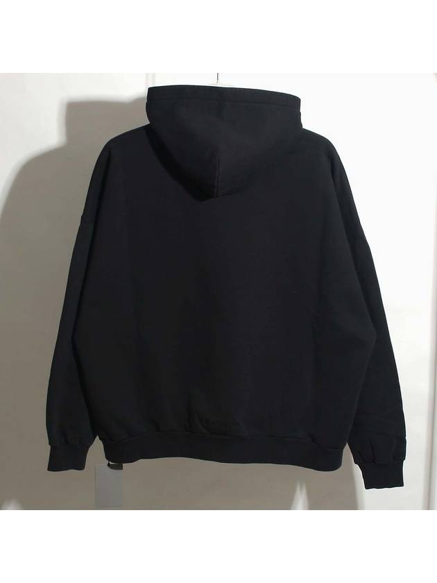 Luxury Balenciaga The Simpsons Printed Hoodie Black