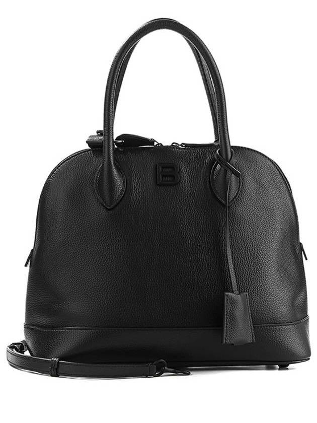 Luxury Balenciaga Ville Top Handle Shoulder Bag Black