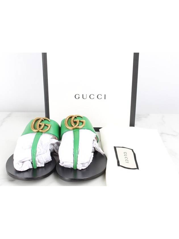 Luxury Gucci Trending 2025 Marmont flip flops 35 5 225