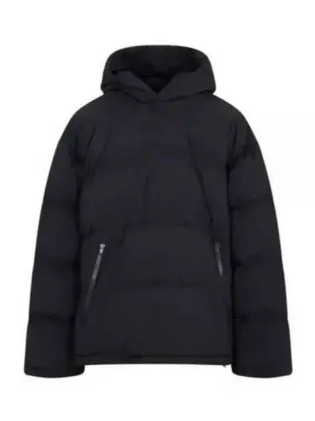Luxury Balenciaga Sporty B Hooded Padding Black