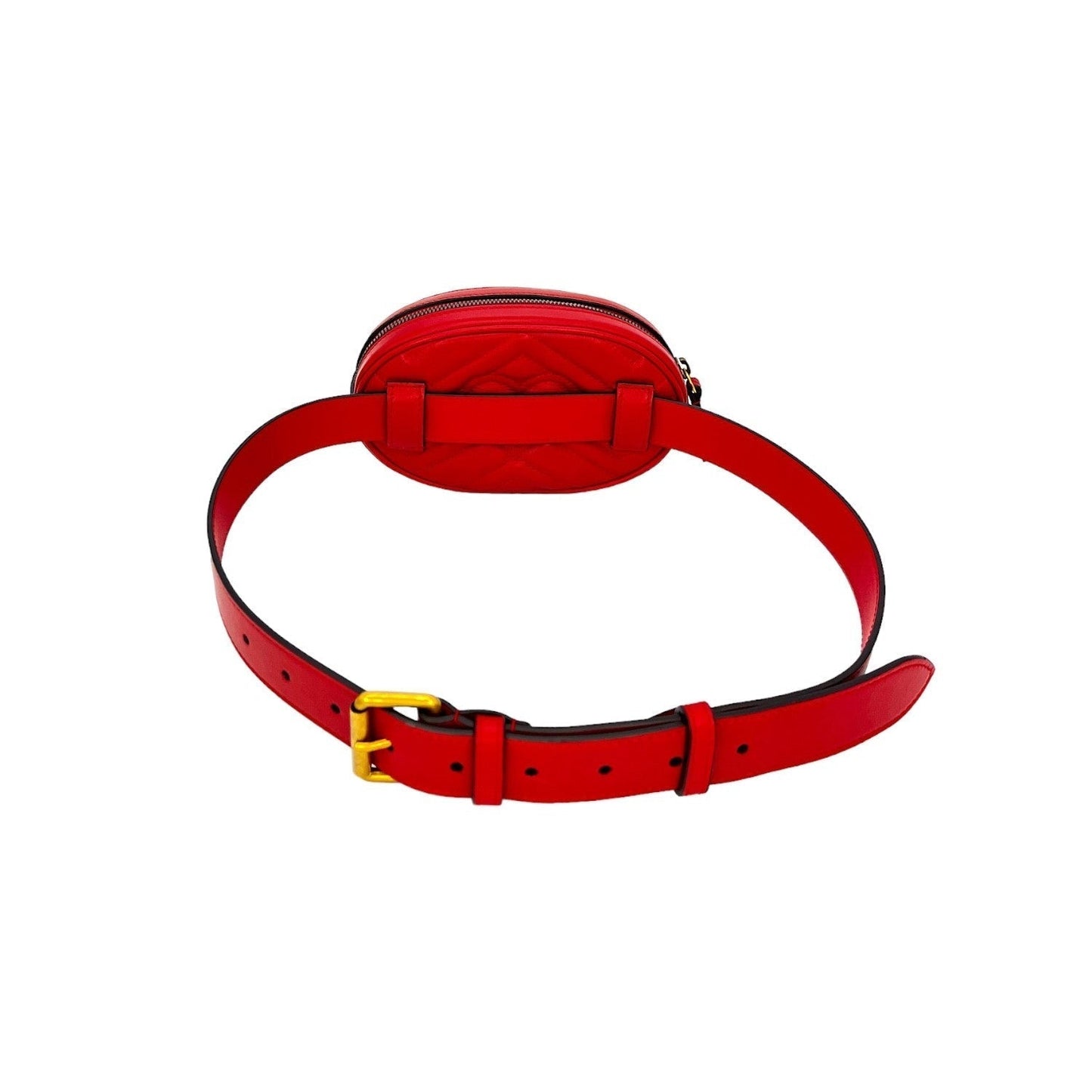 Luxury Gucci Marmont Matelasse Belt Bag