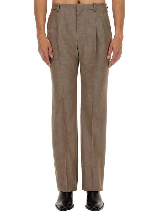 Luxury Saint Laurent Straight Pants 780236 Y1I25 1506 NEUTRANS