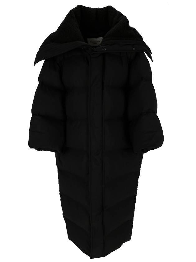 Luxury Balenciaga WoMen's CB Oversized Quilted Padding Black