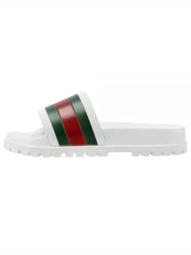 Luxury Gucci Trending 2025 Web Slippers White
