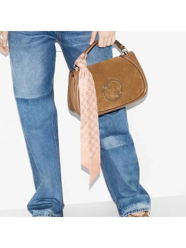 Luxury Gucci Trending 2025 GG silk neck bow 812250 3G001 5872