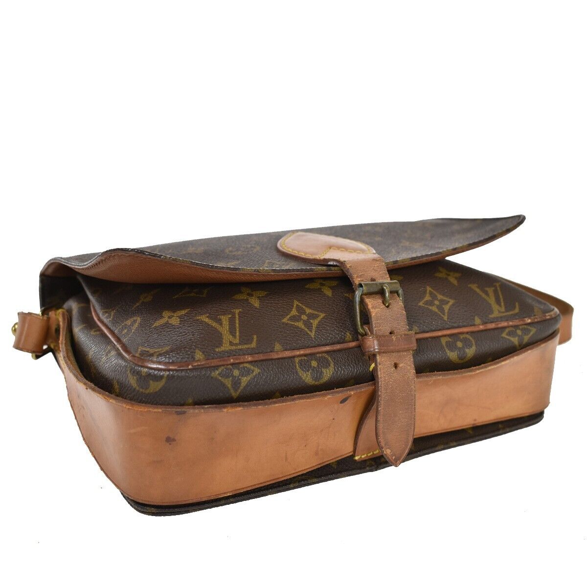 Louis Vuitton Cartouchiere  Canvas Shoulder Bag ()