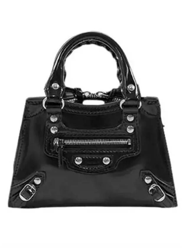 Luxury Balenciaga Neo Classic Tote Bag Black
