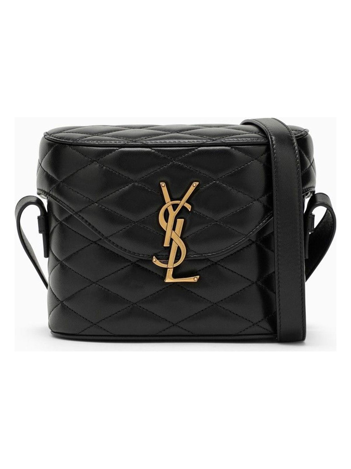 Luxury Saint Laurent Women's Quilted Box Bag in Black | 7100801EL07