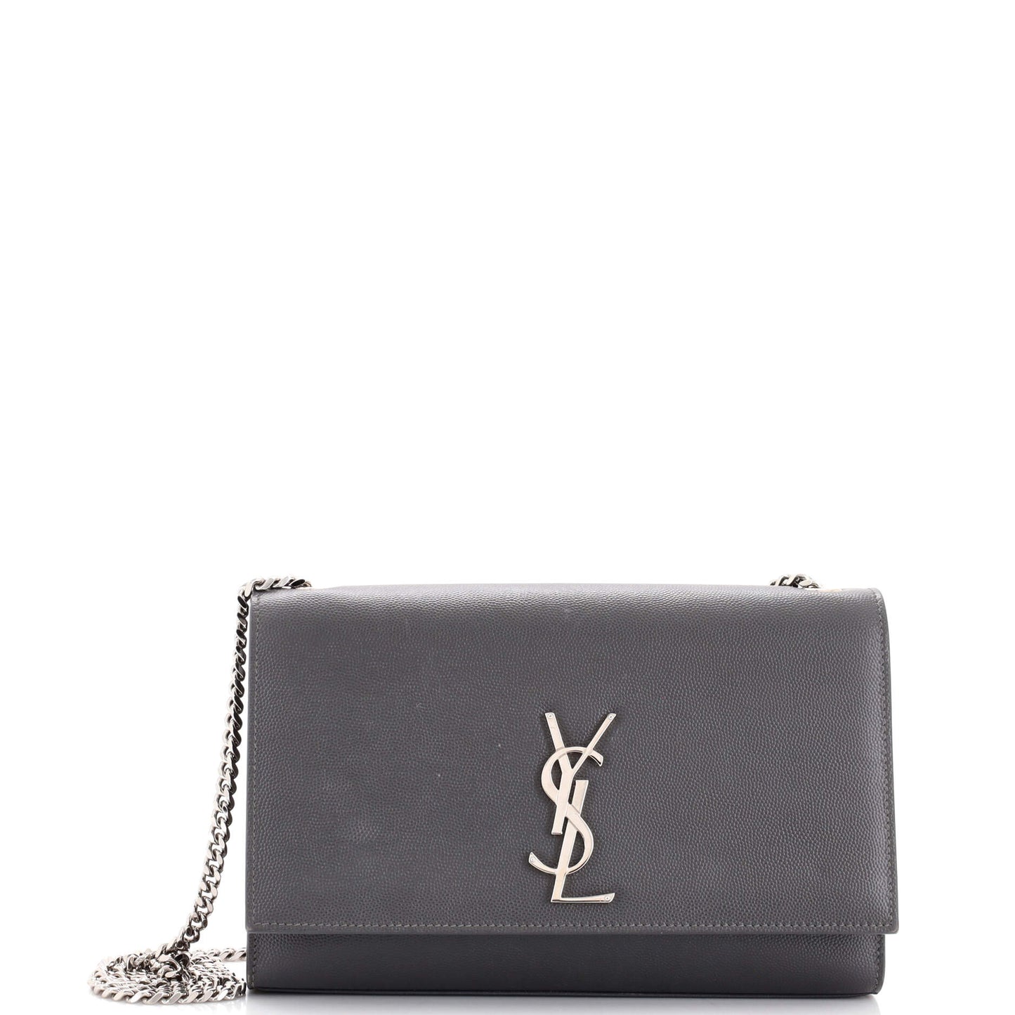 Luxury Saint Laurent Classic Monogram Crossbody Bag Grainy Leather Medium