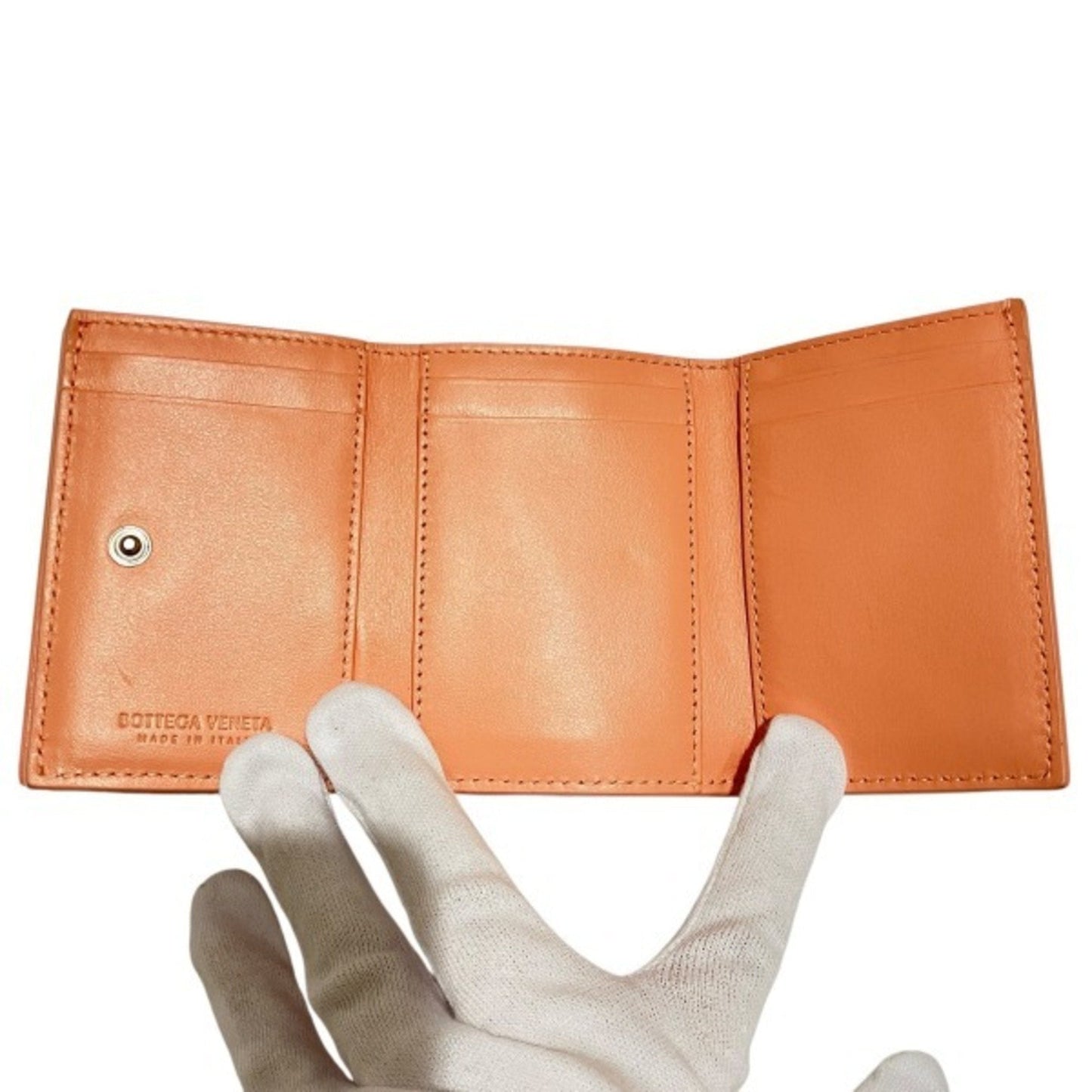 Luxury Bottega Veneta Intrecciato Leather Wallet (Bi-Fold) ()