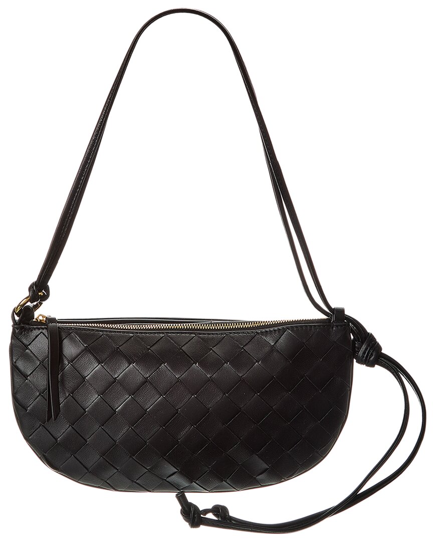Luxury Bottega Veneta Gemellini Intrecciato Leather Pouchette