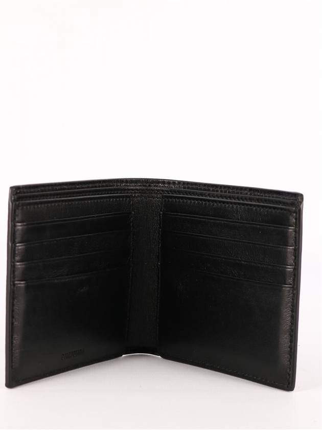 Luxury Balenciaga Cash Square Folded Wallet Black