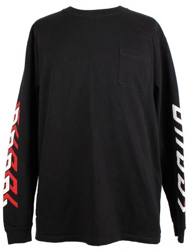 Luxury Gucci Trending 2025 Cotton Mirror Print Long Sleeve T Shirt L