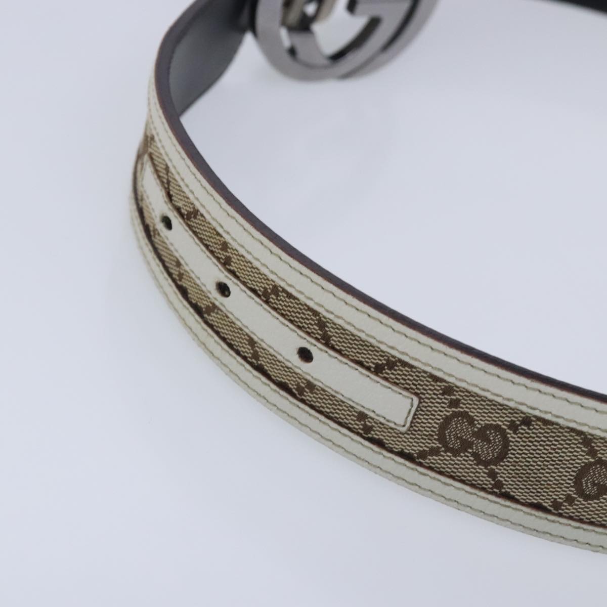 Luxury Gucci Trending 2025 Double G  Canvas Belt
