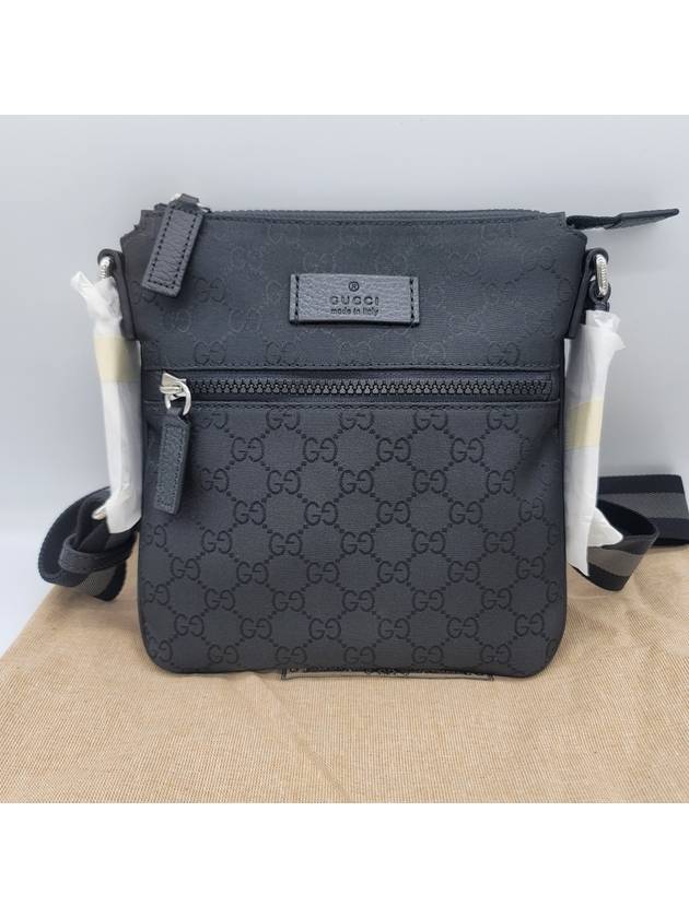 Luxury Gucci Trending 2025 Micro GG Ssima Canvas Messenger Bag Black