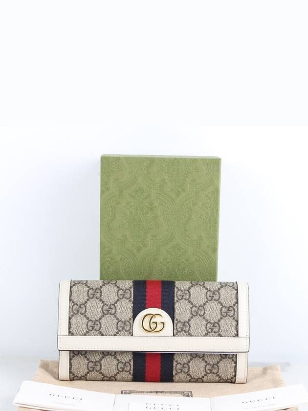 Luxury Gucci Trending 2025 Ophidia long wallet