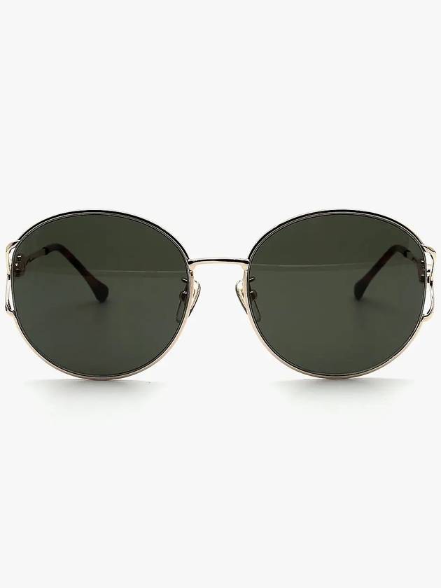 Luxury Gucci Trending 2025 Eyewear Gold Sunglasses Green