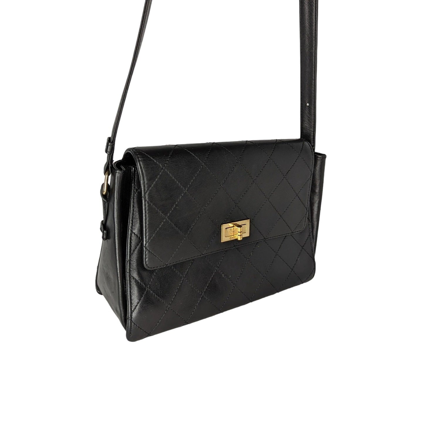 Luxury Chanel Vintage Trapezoid Reissue Flap Shoulder Bag