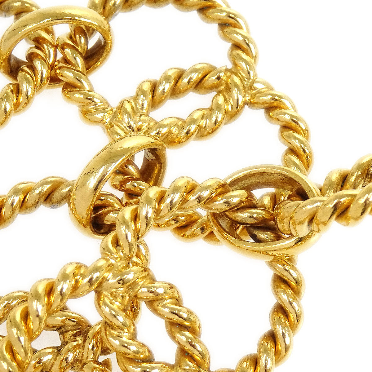 Luxury Chanel 1988 Medallion Chain Belt