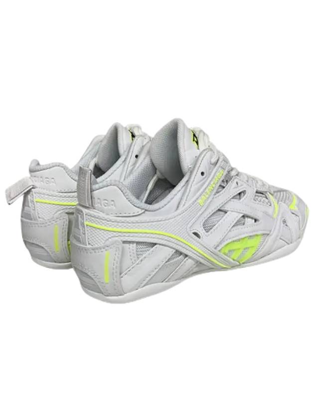 Luxury Balenciaga Drive Low Top Sneakers Fluo Yellow White
