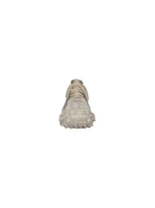 Luxury Balenciaga Men's Mesh Rubber Defender Low Top Sneakers Beige