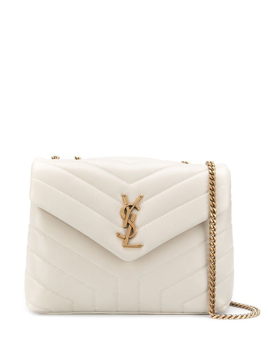 Luxury Saint Laurent Women's Ysl Bo Mng Loulou S in Cremasoft | 494699DV7279207