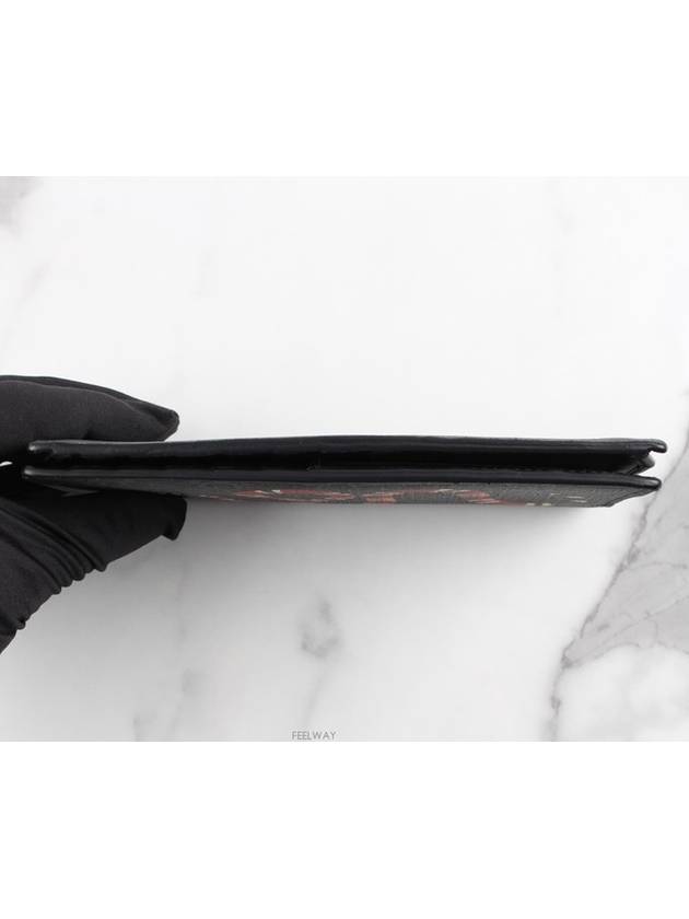 Luxury Gucci Trending 2025 Snake long wallet black