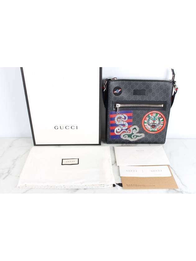 Luxury Gucci Trending 2025 GG Supreme Courier Messenger Bag