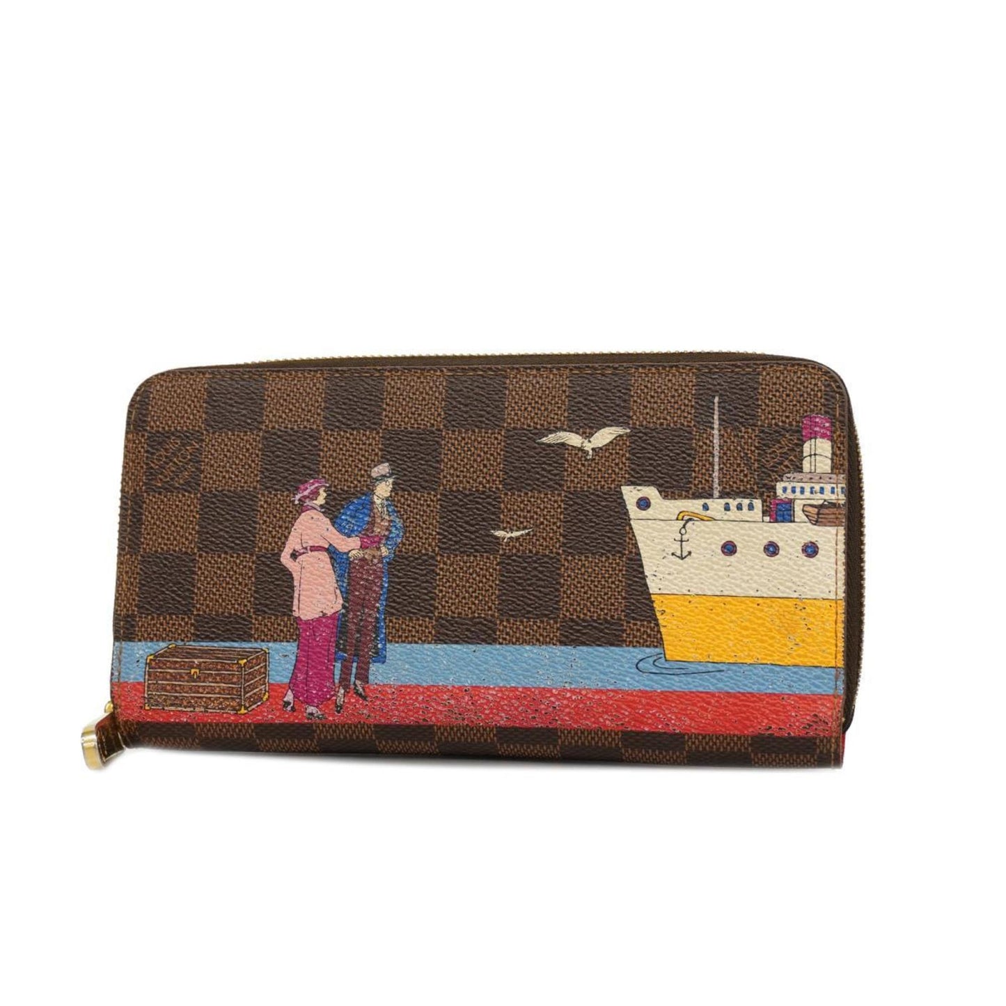 Louis Vuitton Zippy Wallet  Canvas Wallet  ()