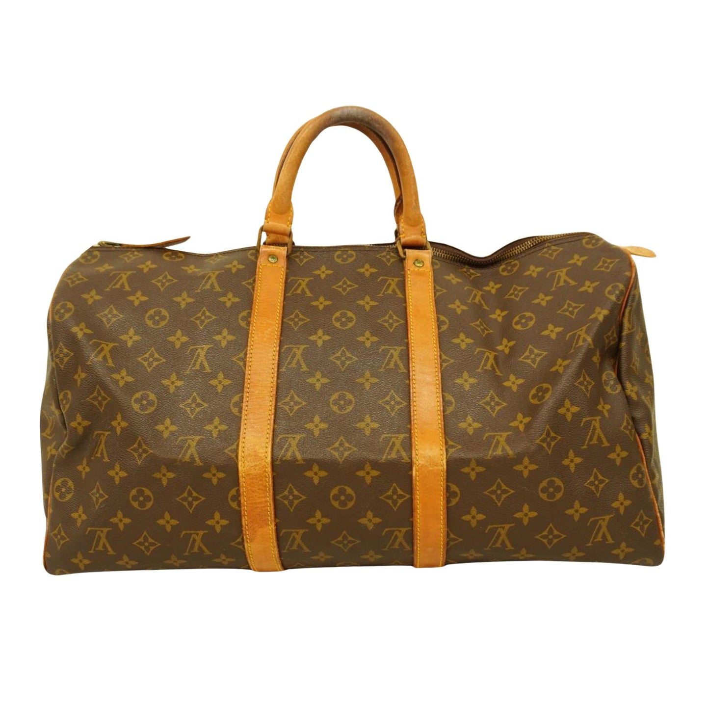 Louis Vuitton Keepall 50  Canvas Travel Bag ()