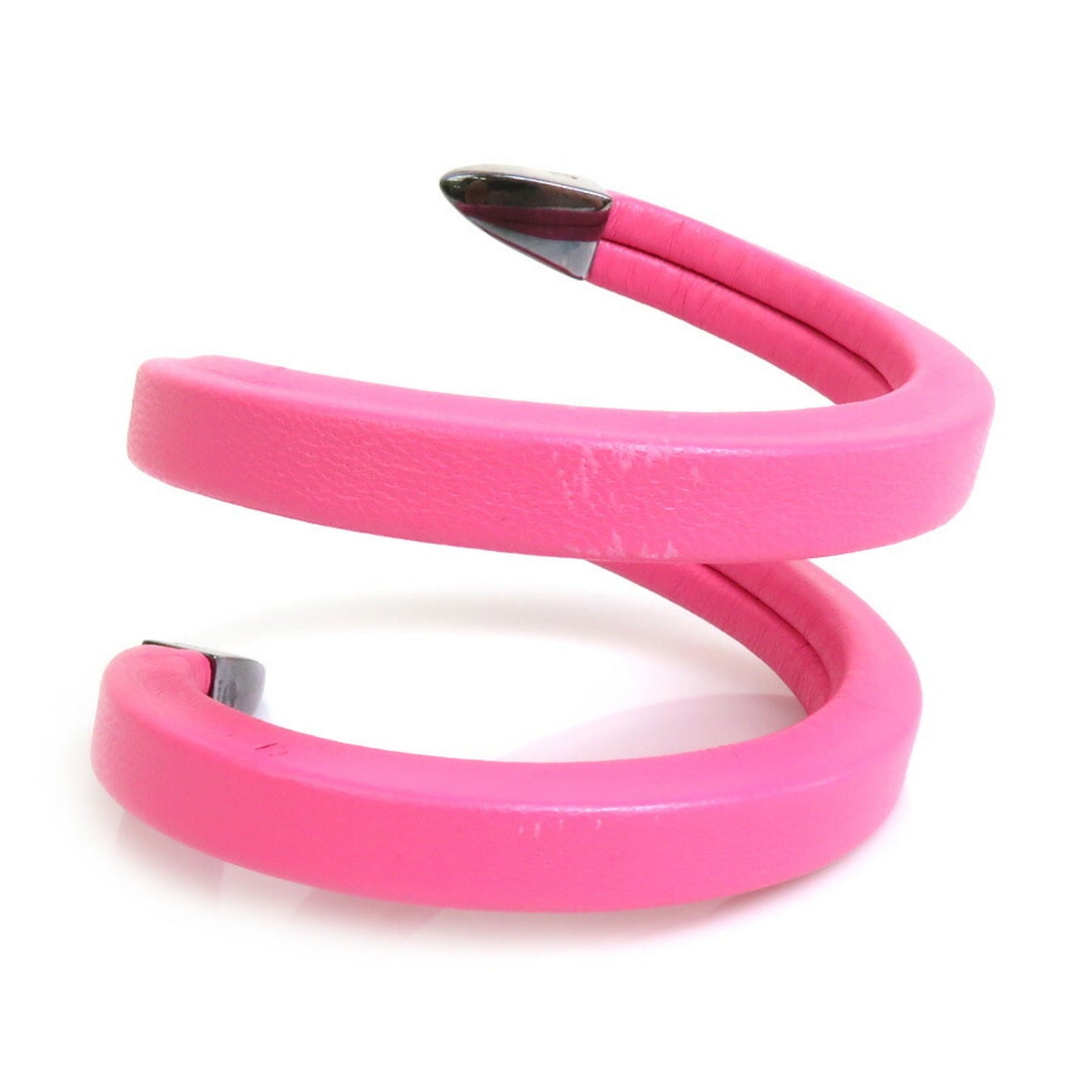 Luxury Bottega Veneta  pink Leather  925 Bangle ()
