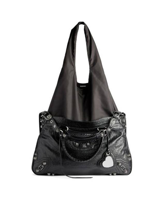 Luxury Balenciaga Neo Cagole XL Tote Bag Black
