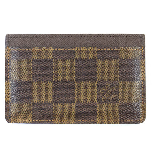 Louis Vuitton Louis Vuitton Portecourt Shrimp Card Case Damian Canvas Eve Brown Small Compact Thin  Damian Quality Weda