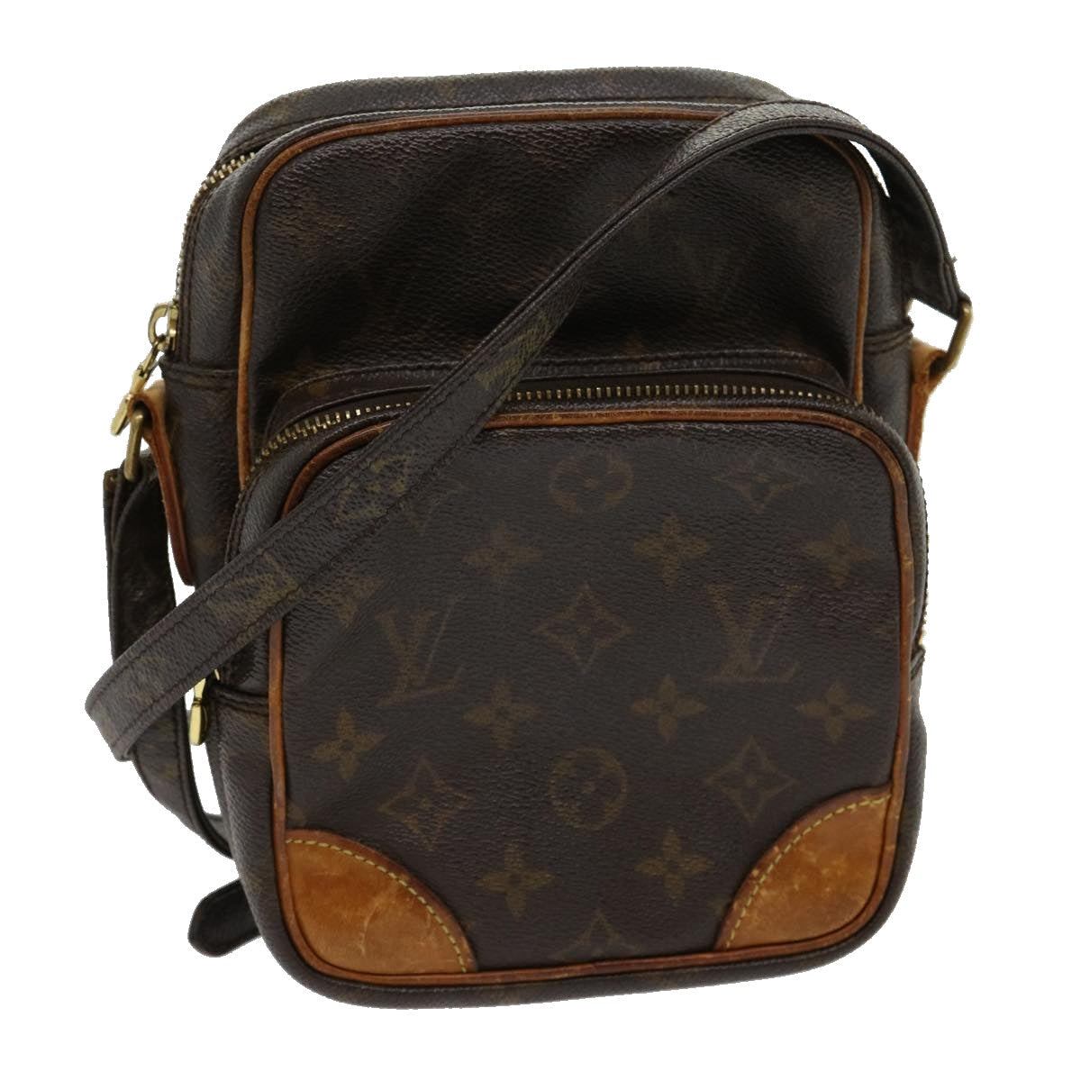 Louis Vuitton Amazone Canvas Shoulder Bag ()