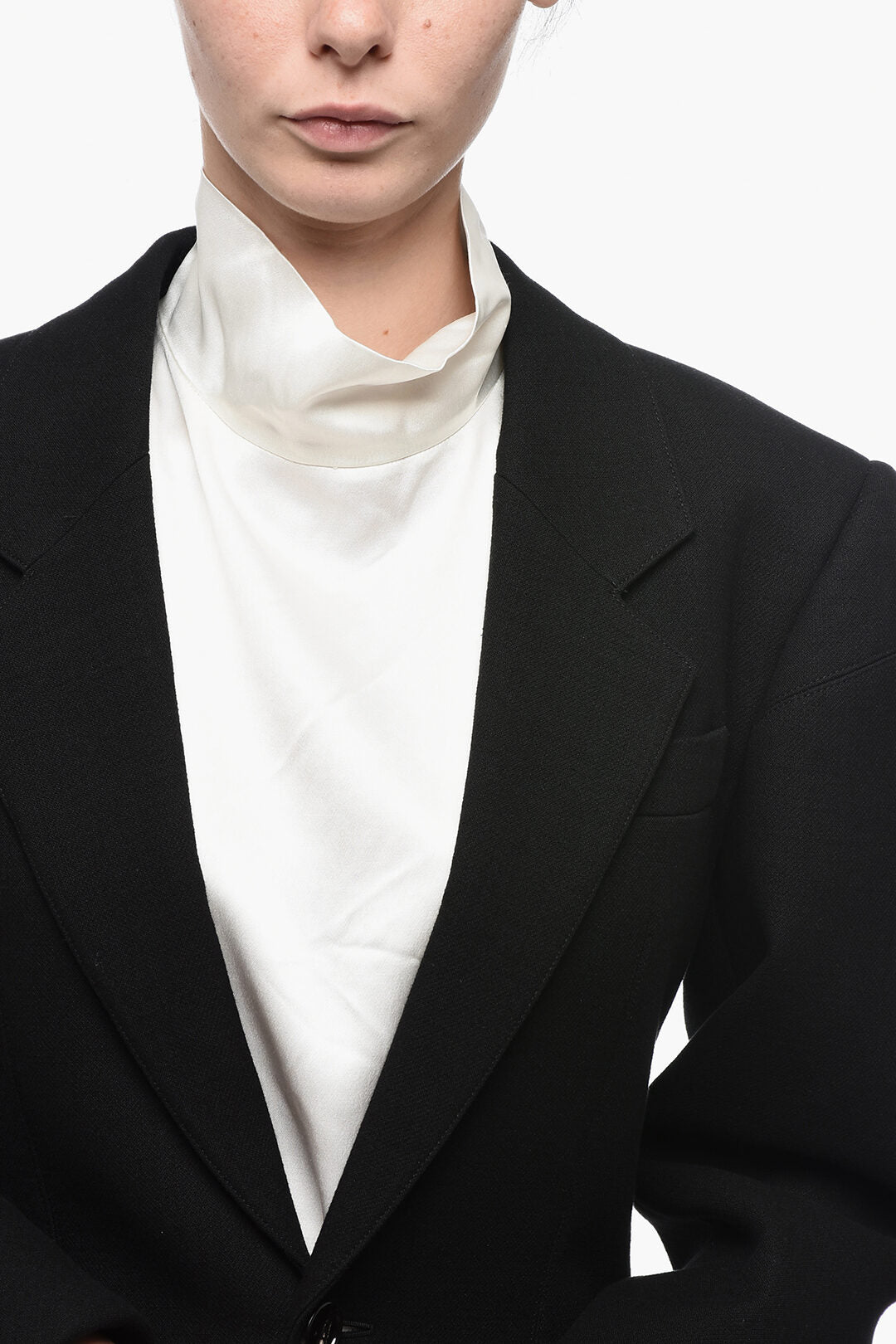 Luxury Bottega Veneta Cuffed Single Breasted Blazer 40 Italian Size